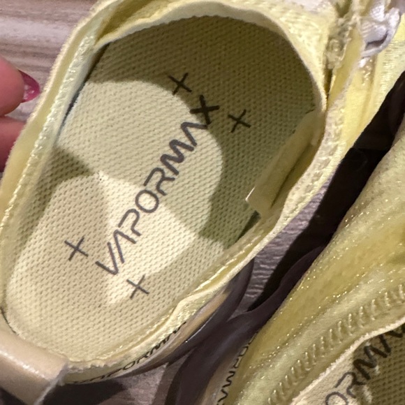 Nike Women's Vapormax Yellow Sneakers - Picture 12 of 14